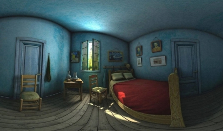 Step Into Van Gogh S Bedroom With Arloopa Because   Van Gogh Bedroom 1 